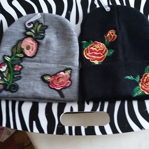 Decorated, Floral, Winter Hats